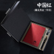 9525 记事本款黑盒翻盖三件套中国红