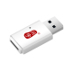 C308 USB3.0高速MicroSD读卡器 白色