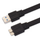 AP-406 USB3.0 扁平炫黑 0.6米