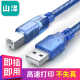 USB2.0透明蓝1.5米BA-715
