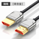 锌合金 HDMI2.0高清线 黑色 细线