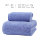 W0115A浴巾+毛巾蓝色