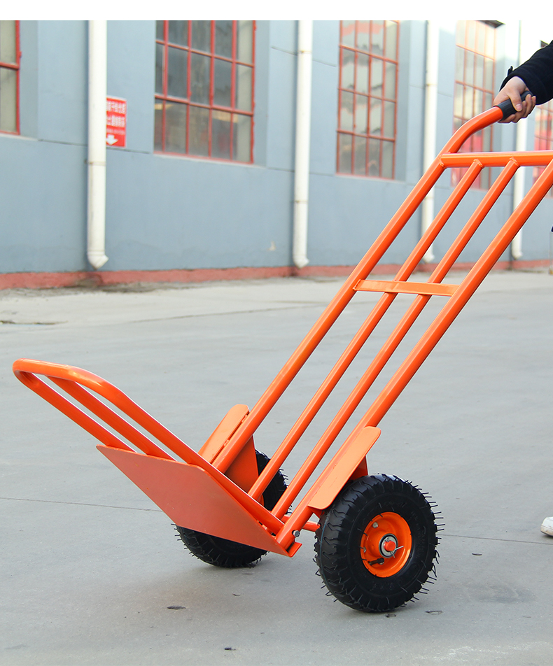 飞达老虎车两轮手推车小推车拉货托车搬运手推车载重王货物搬货 双杆