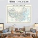 水墨风1.1*0.8m 中国地图