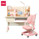 87011桌（120cm宽） +87101椅 套装 粉色